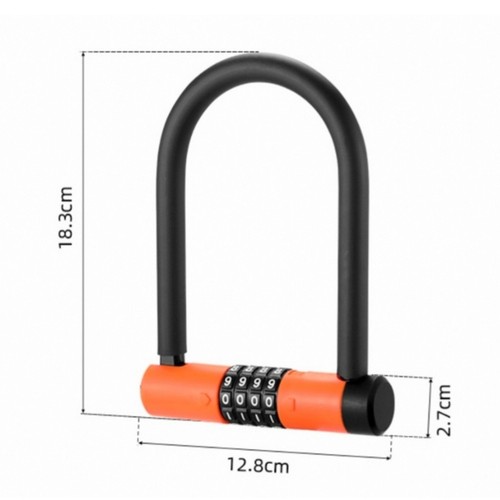 Shape combination lock - u,