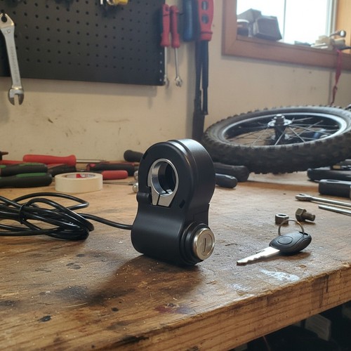Key ignition switch - for, e-bike