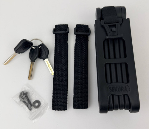 Sekura bicycle folding - bicycle, lock