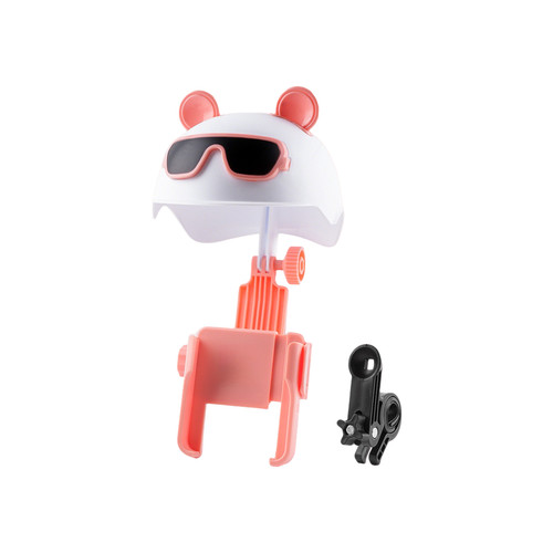 Single action lock phone mount - action,