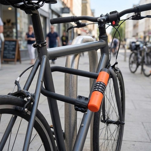 Digit shape bicycle lock - digit,