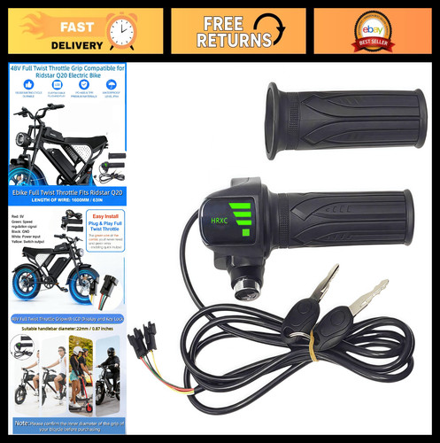 Full twist throttle - full, for